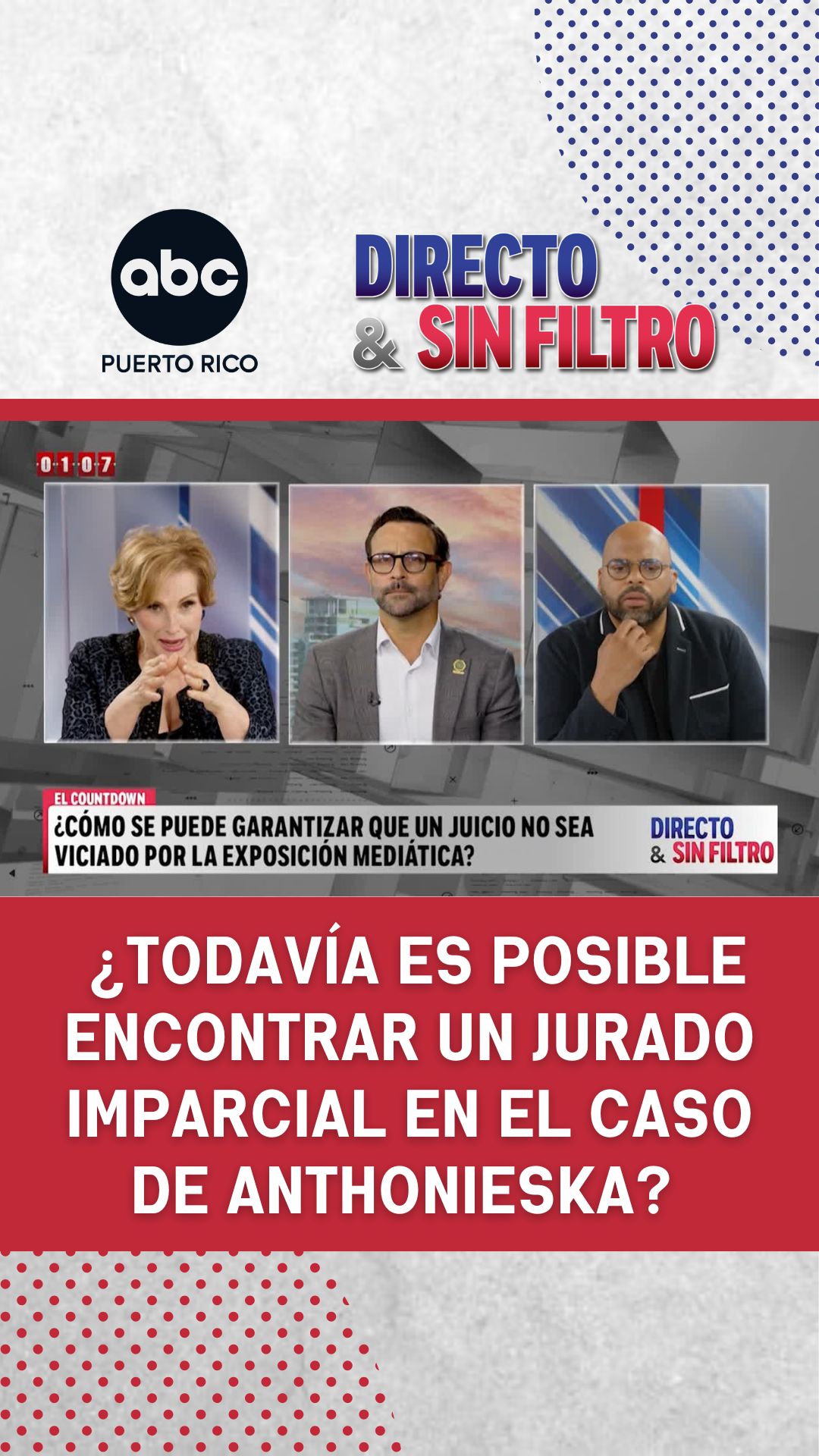 Che Pérez duda que se logre un jurado imparcial en caso de Anthonieska Avilés