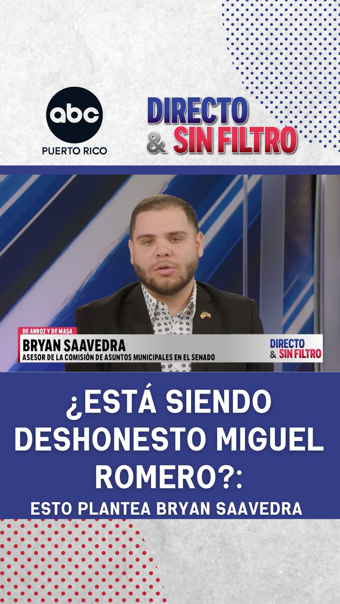Bryan Saavedra acusa a Miguel Romero de ser "intelectualmente deshonesto"