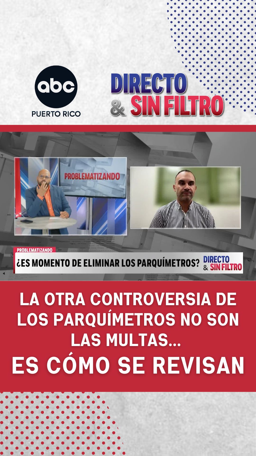David Arzola cuestiona cómo se revisan las multas de parquímetros en Aibonito
