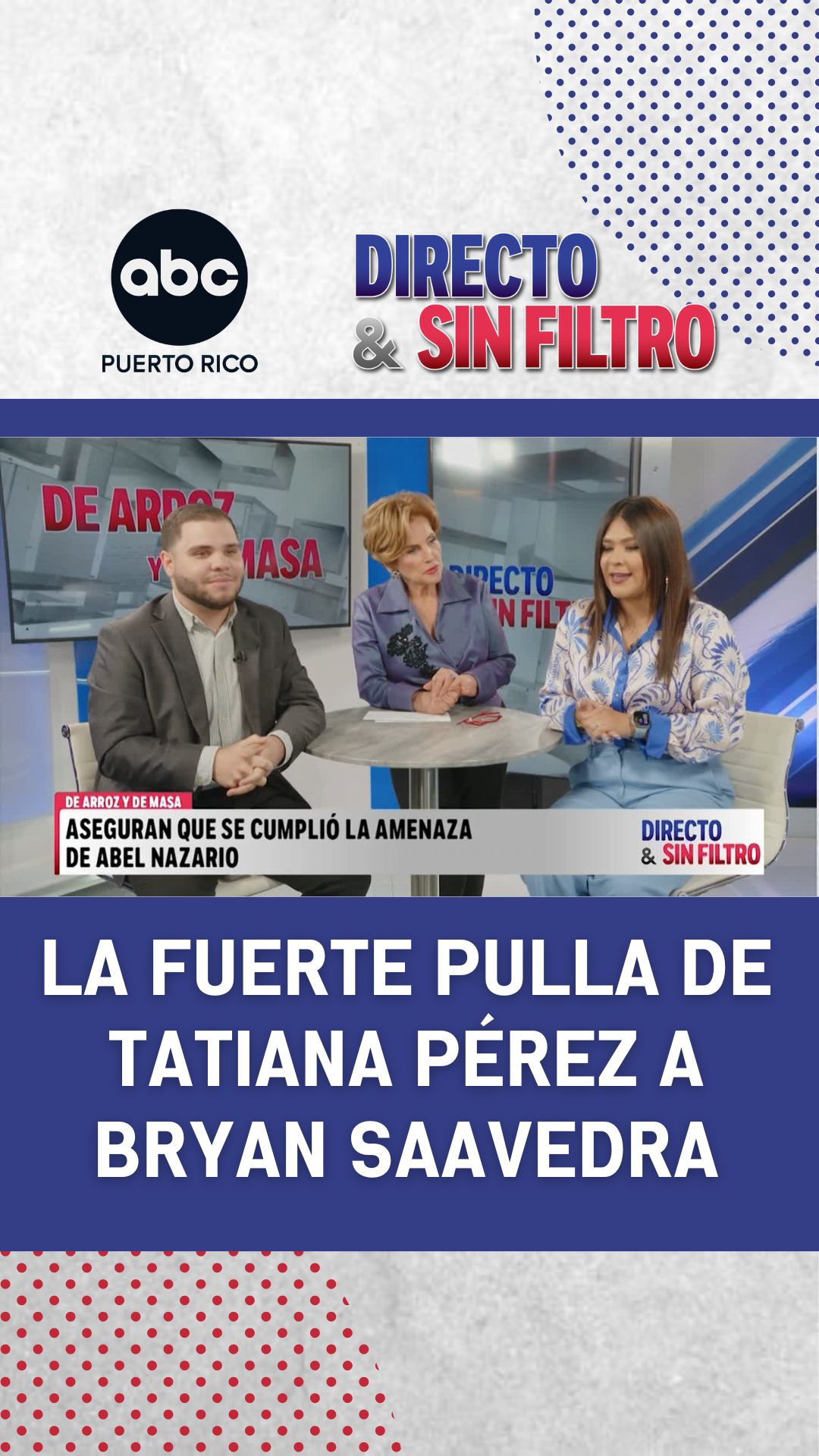 "Se ha dedicado a traer controversias y chismes": Tatiana Pérez responde a Bryan Saavedra
