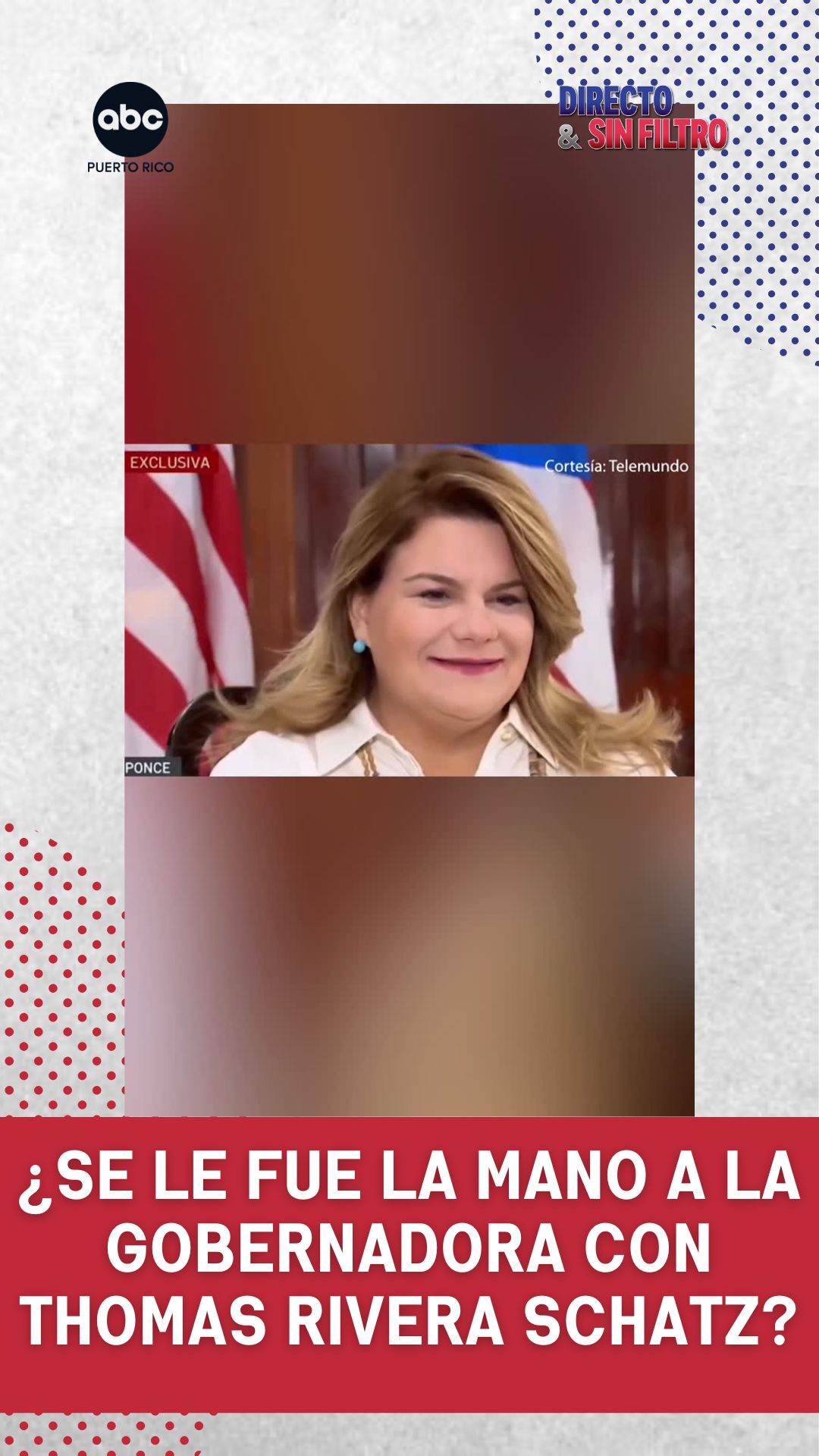 Jenniffer González acusa a Thomas Rivera Schatz de intentar manchar su reputación y abre el debate
