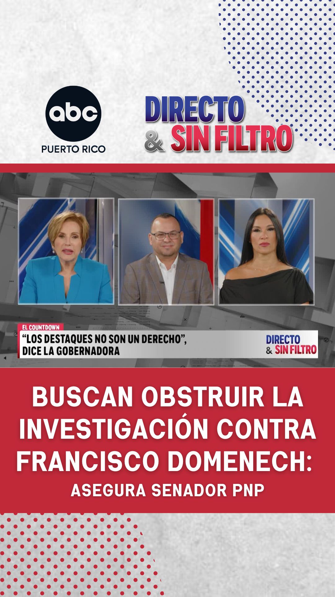 Héctor Joaquín Sánchez asegura que la cancelación de destaques busca "obstruir una investigación"