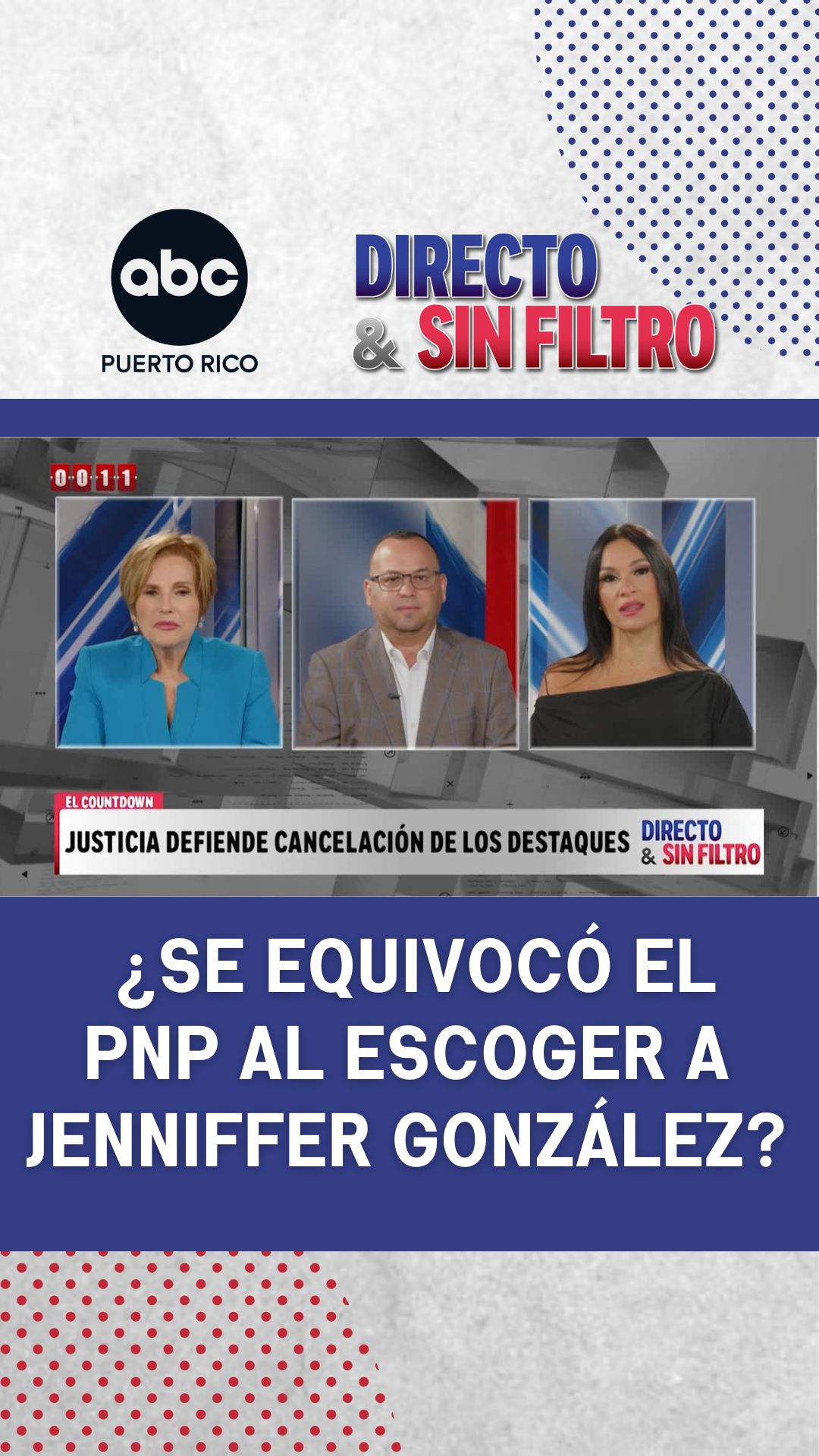 Héctor Joaquín Sánchez dice que el PNP se equivocó al escoger a Jenniffer González