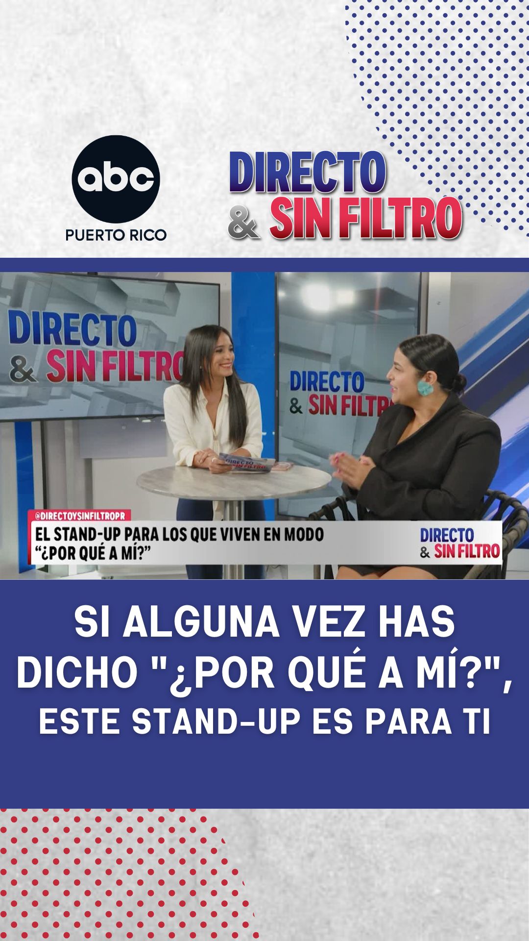 ¿Sientes que Dios te da demasiadas batallas? Anamaris Santiago hizo un stand-up sobre eso