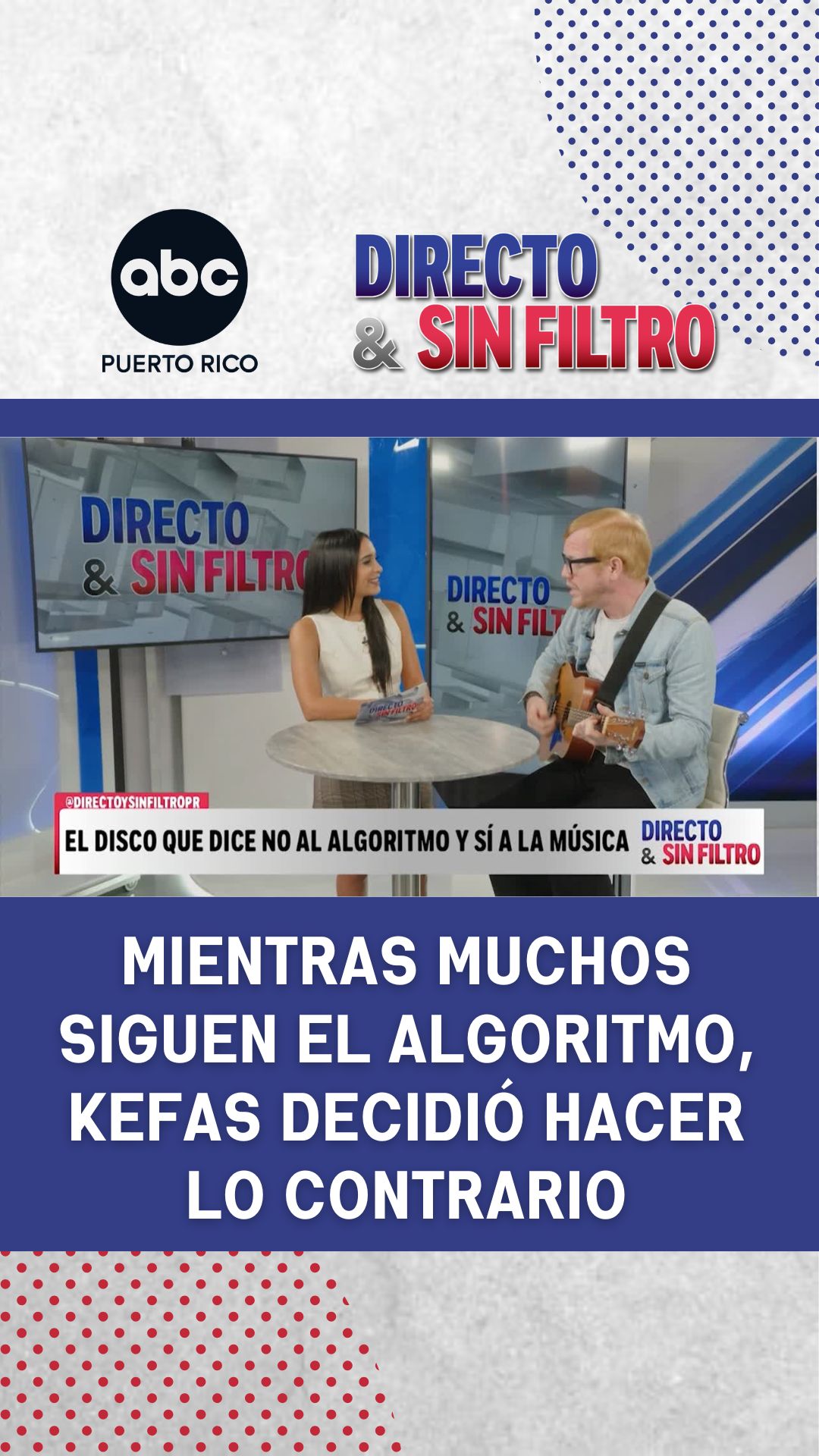 "Primero la canción, después el algoritmo": así nació el nuevo disco de Kefas