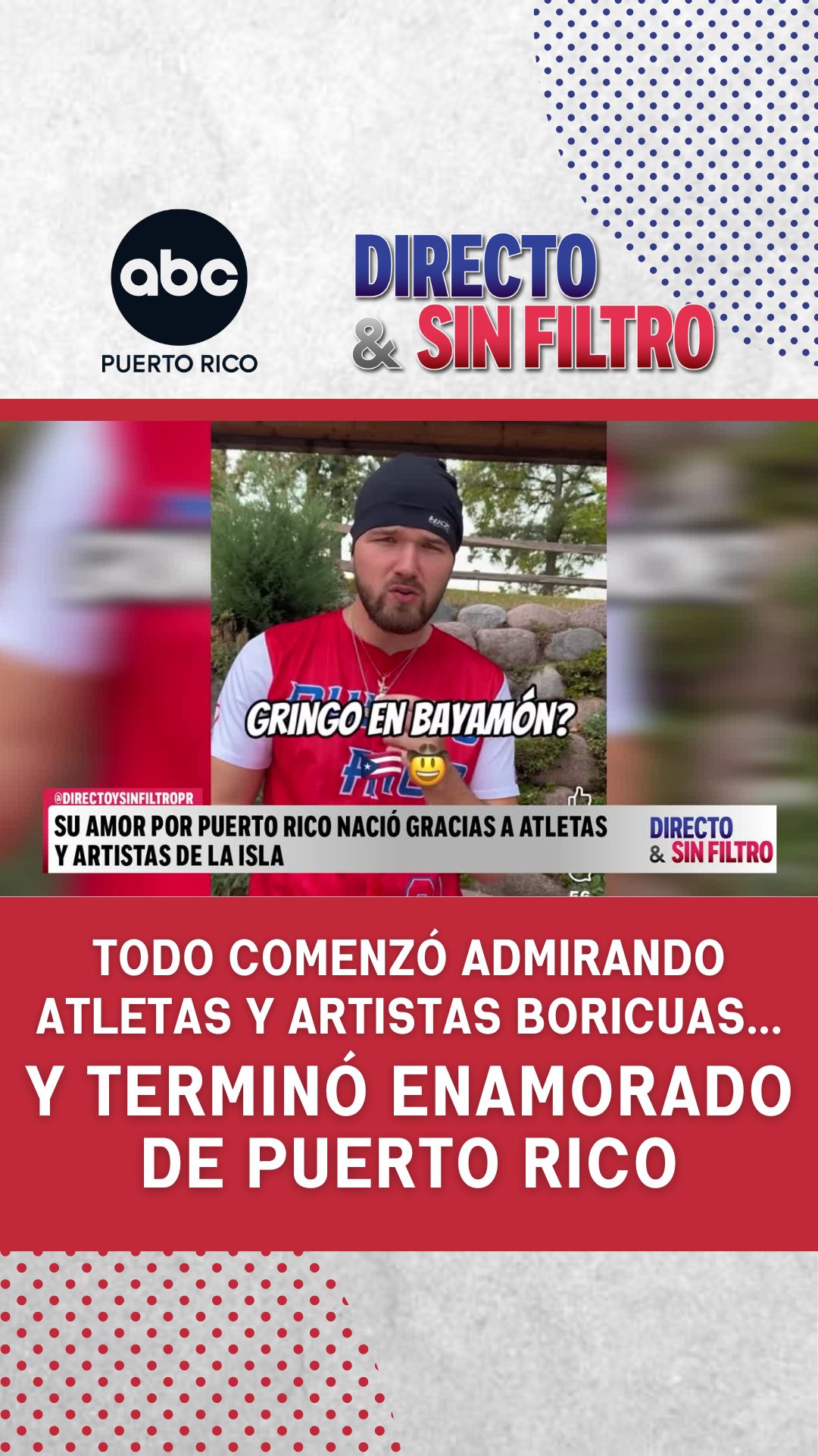La admiración por Yadier Molina llevó a Tyler Glenn a enamorarse de Puerto Rico 