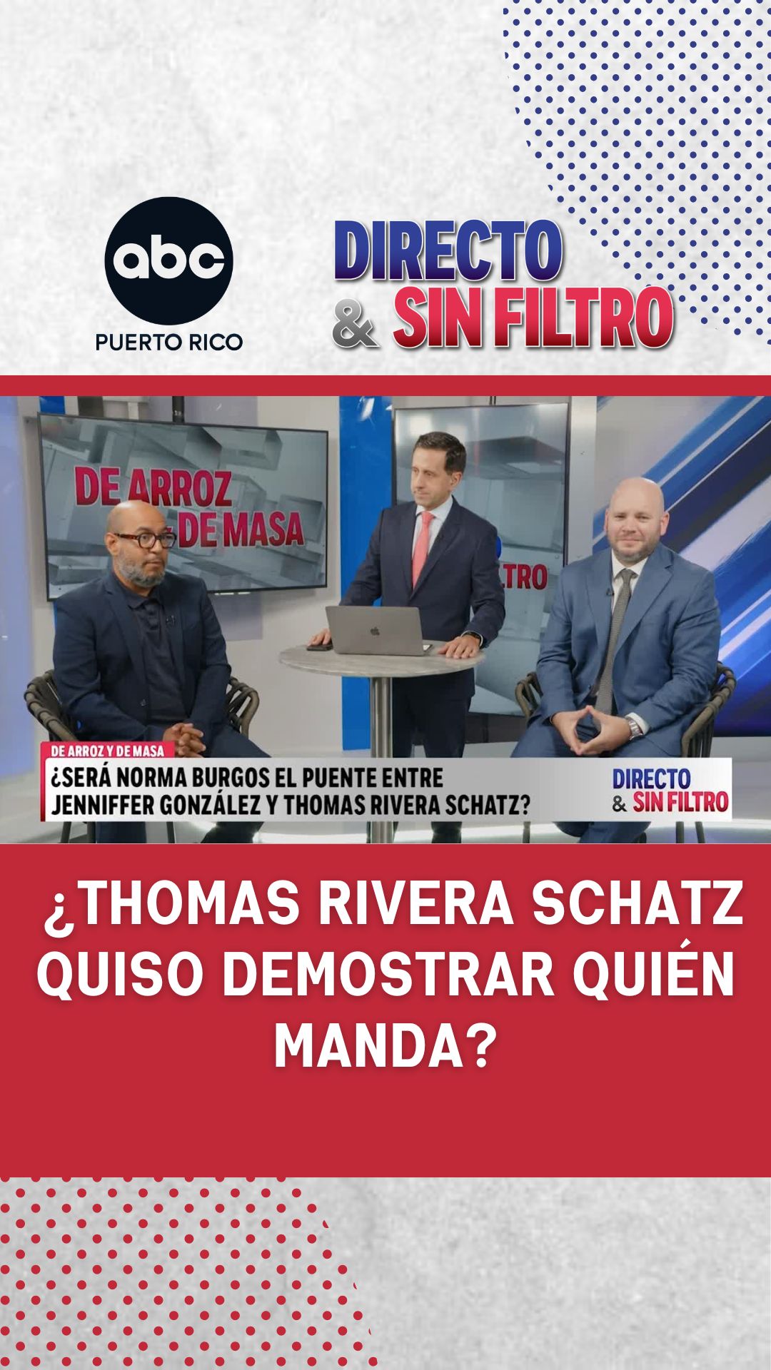 Ricardo Ramos analiza el acercamiento entre Norma Burgos y Rivera Schatz