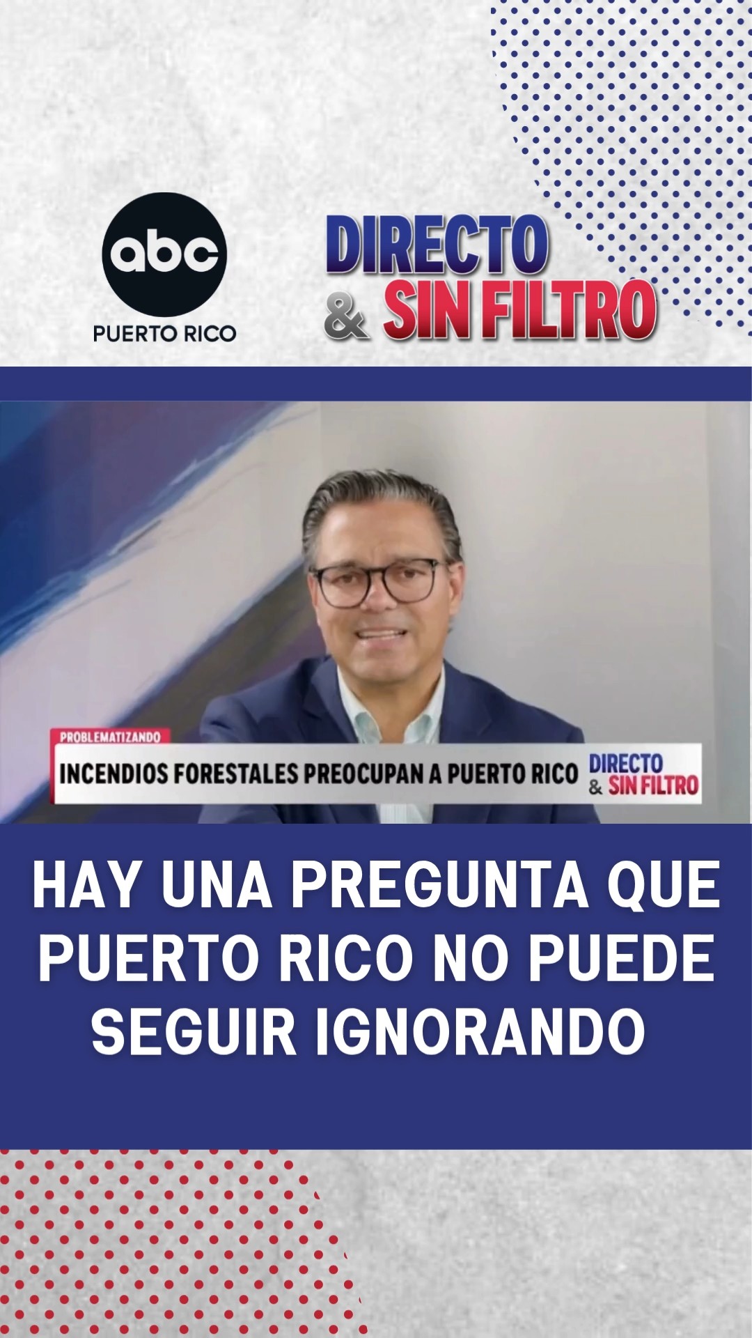 “El planeta nos está enviando señales”: Ángel Crespo pide no subestimar emergencias en Puerto Rico