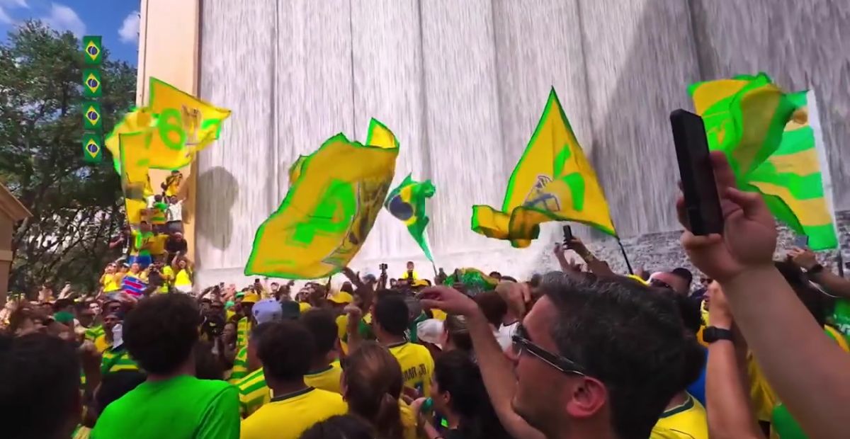 Brasil celebra en Houston tras avanzar en el Mundial