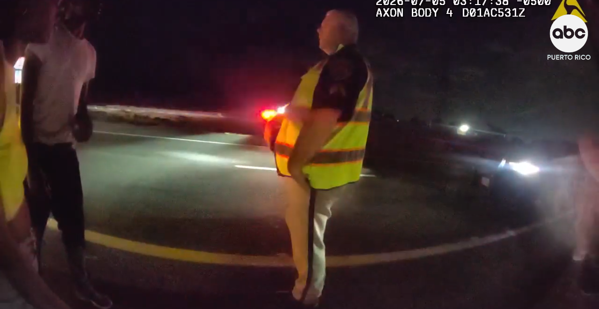 Policías sobreviven por segundos tras brutal choque contra patrulla en Texas