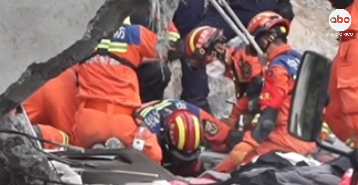 Deslizamiento de tierra en China deja ocho muertos y decenas de desaparecidos