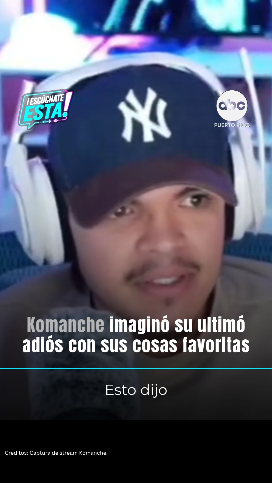Komanche contó cómo quería ser recordado: sus deseos para el velorio