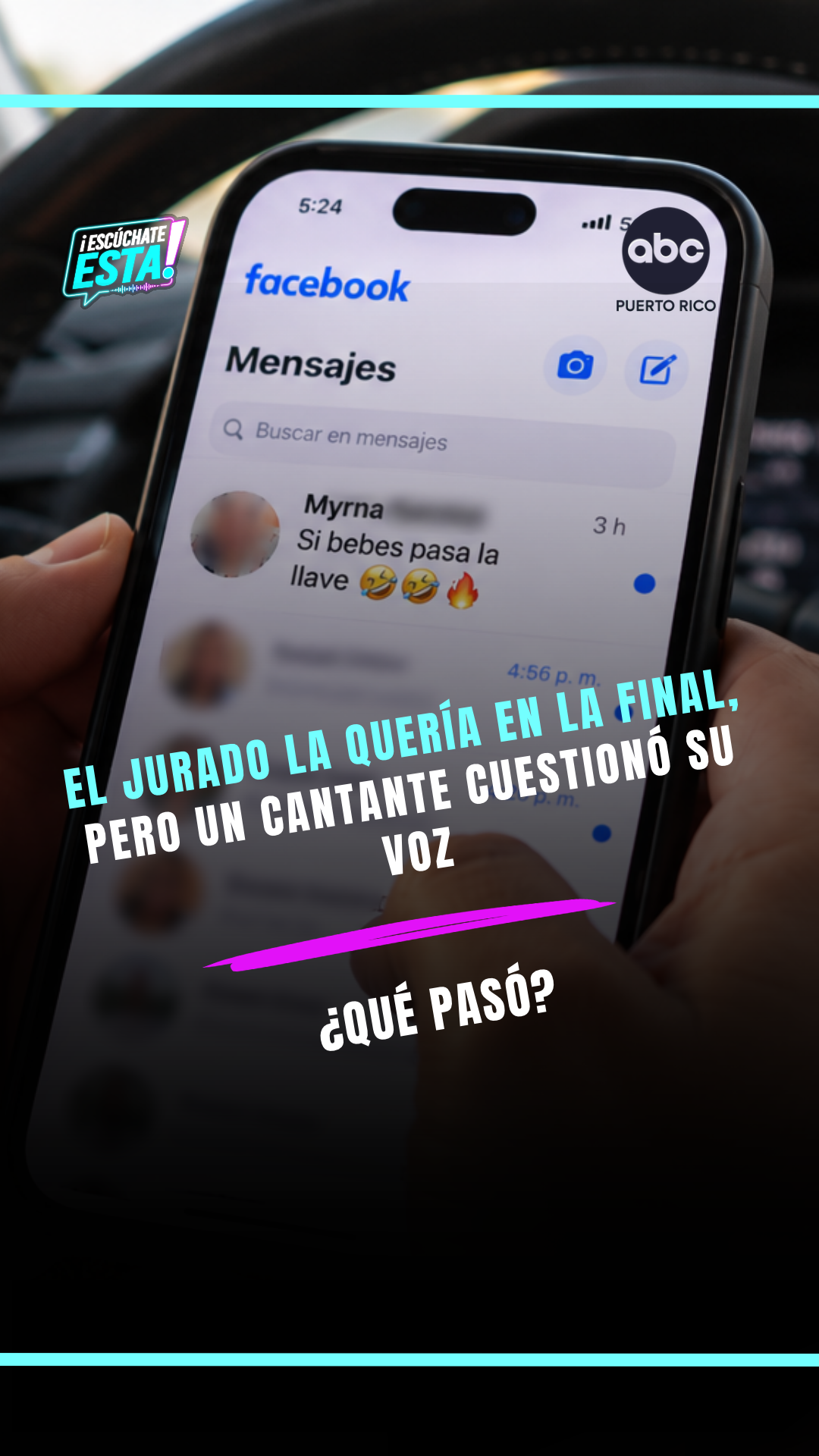 Una crítica vocal fuera de Objetivo Fama genera interés
