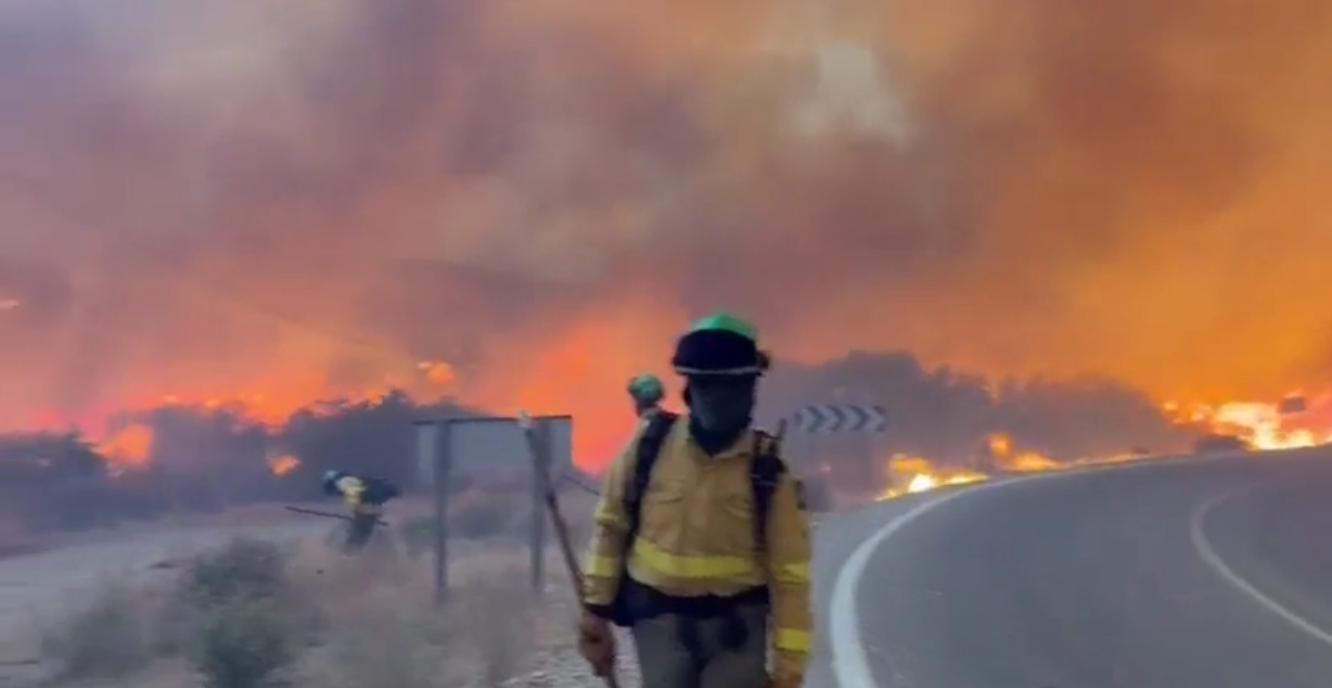 Incendio en España, deja al menos 12 muertos y decenas de desaparecidos