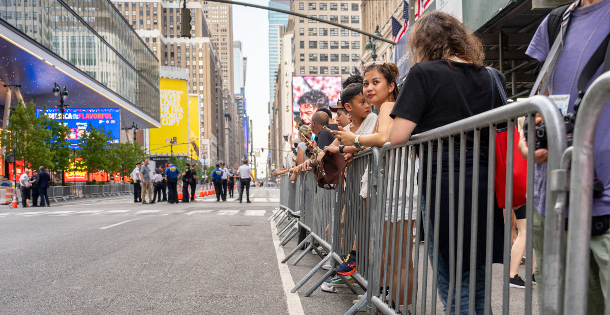 Fans llegaron a las afueras del Madison Square Garden
