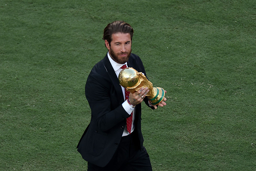 Sergio Ramos en la final de la Copa Mundial de la FIFA 2026 entre España y Argentina