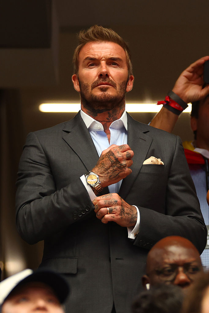 David Beckham durante la Copa Mundial de la FIFA 2026