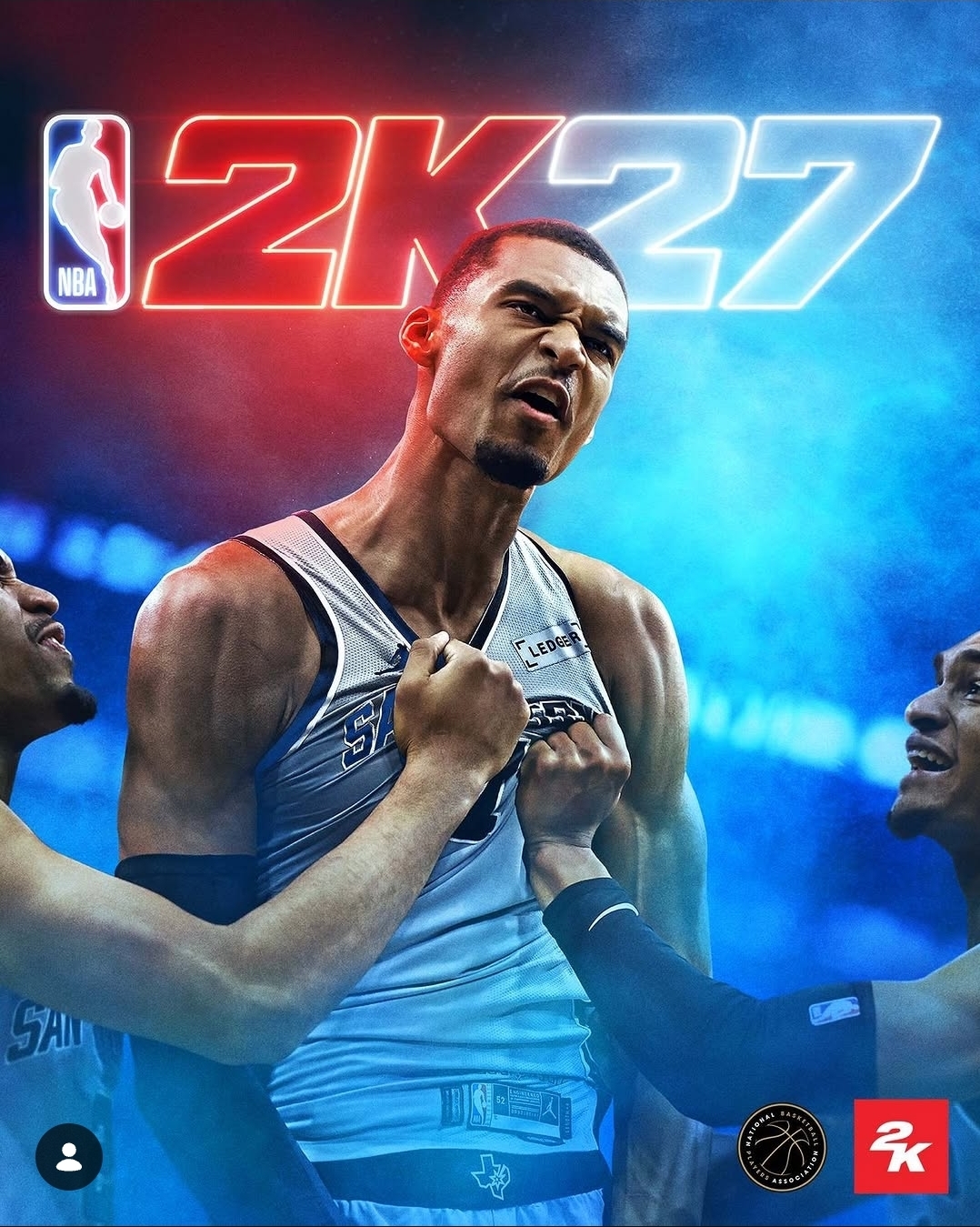 Wemby, Clark y D-Rose se roban la portada de NBA 2K27...