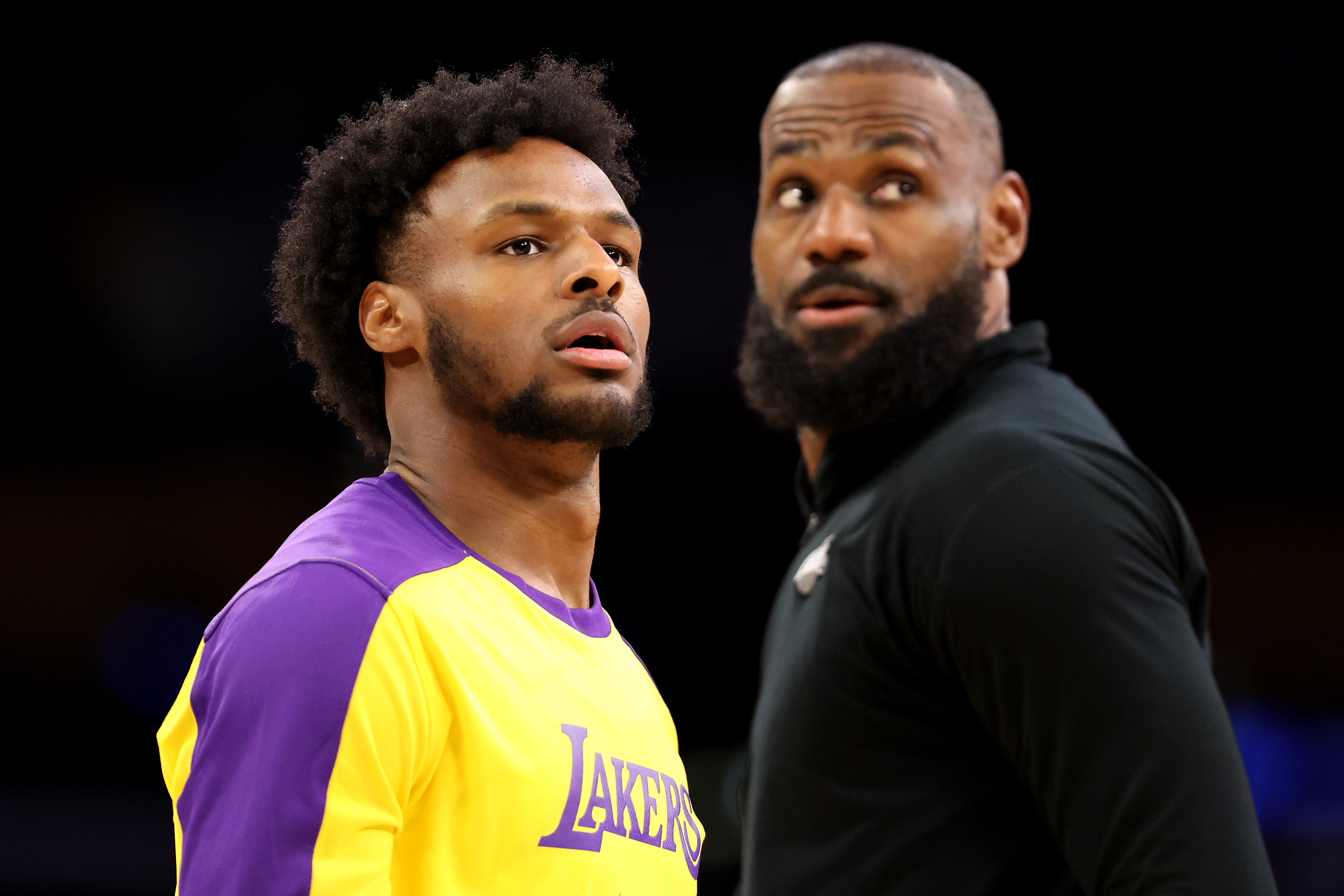 "Sería una locura": la respuesta de Bronny que encendió las redes sobre el futuro de LeBron