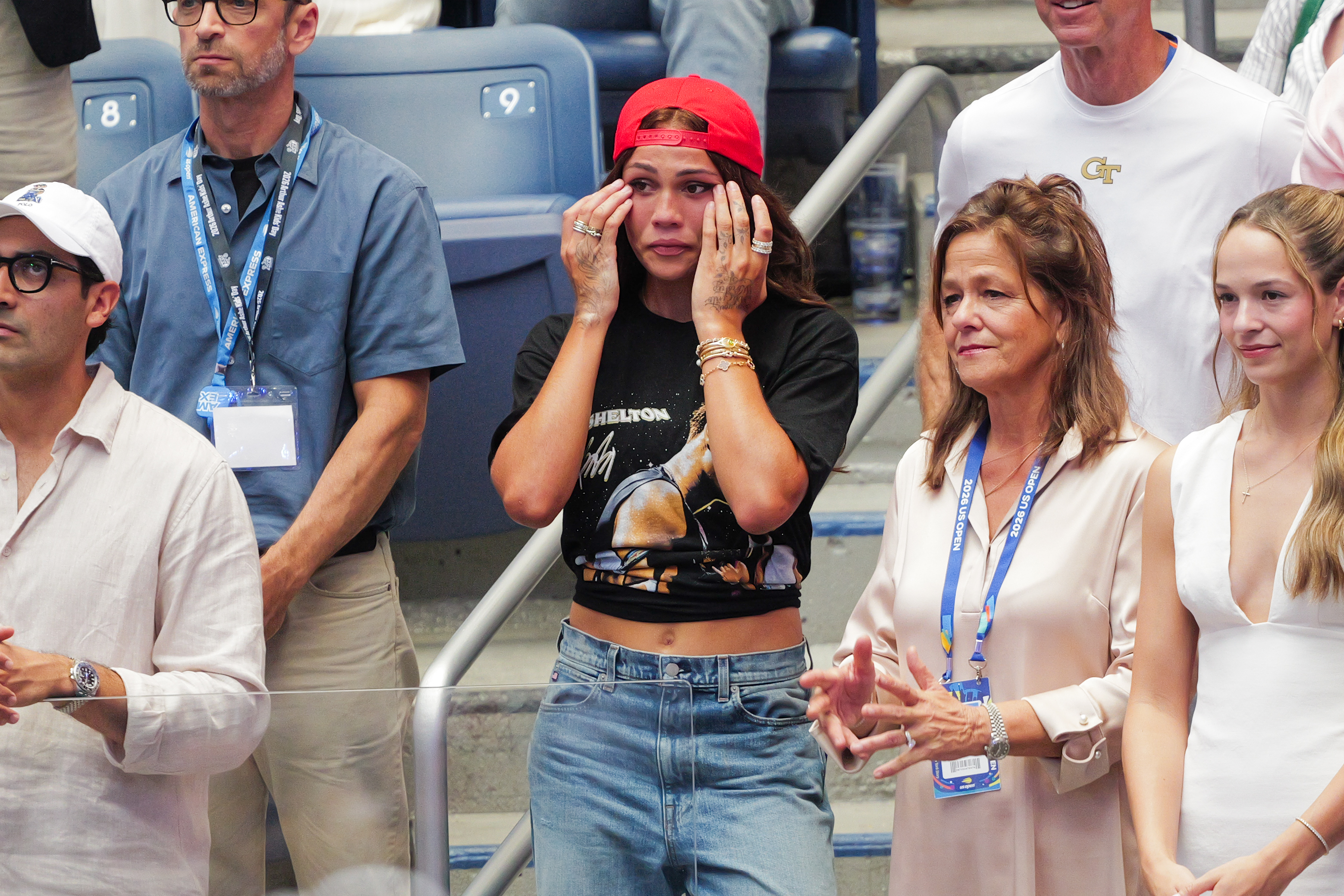 Trinity Rodman llora tras derrota de Ben Shelton en la final del US Open