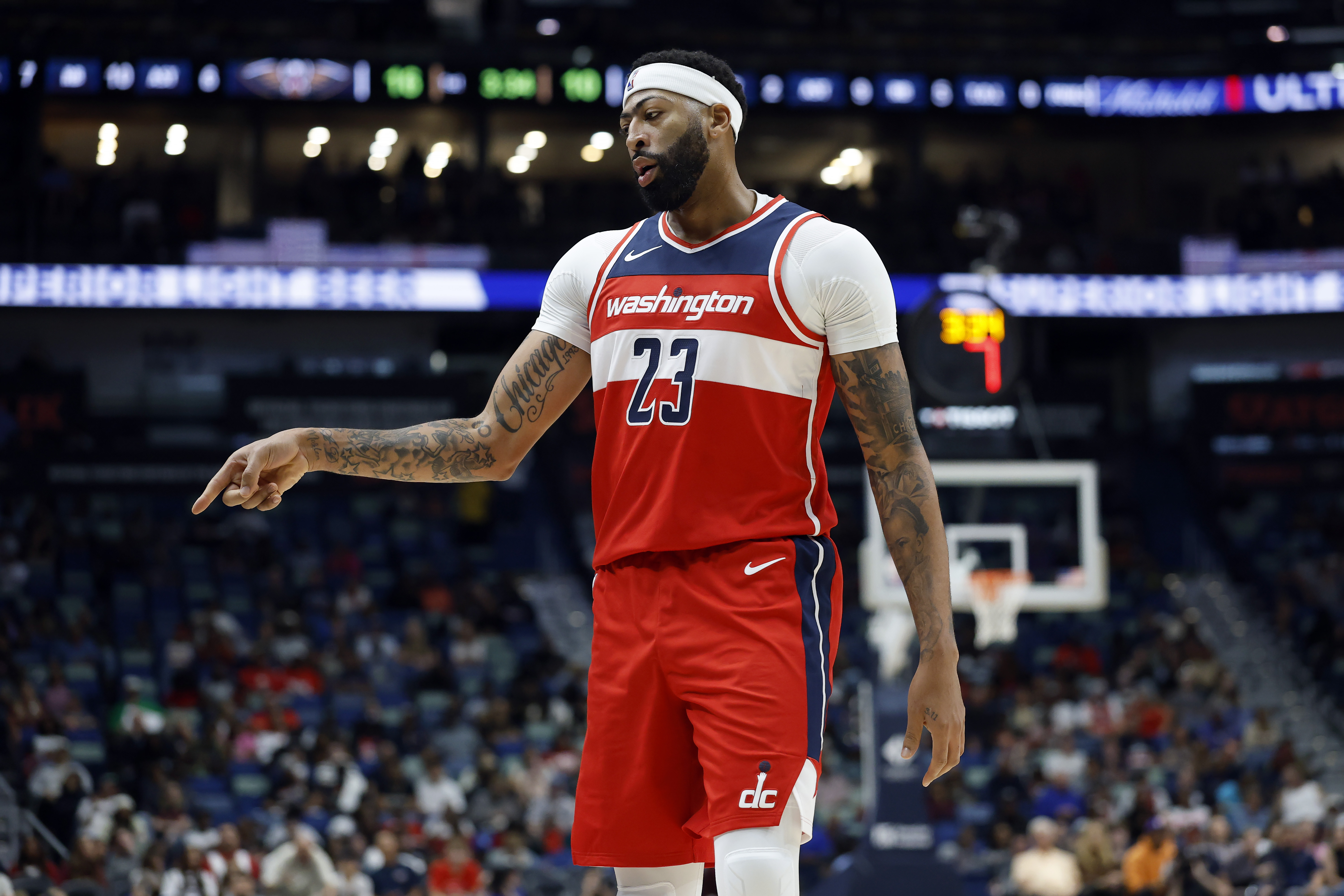 10 puntos en un qtr y el Wizards crowd ya le grita "MVP"