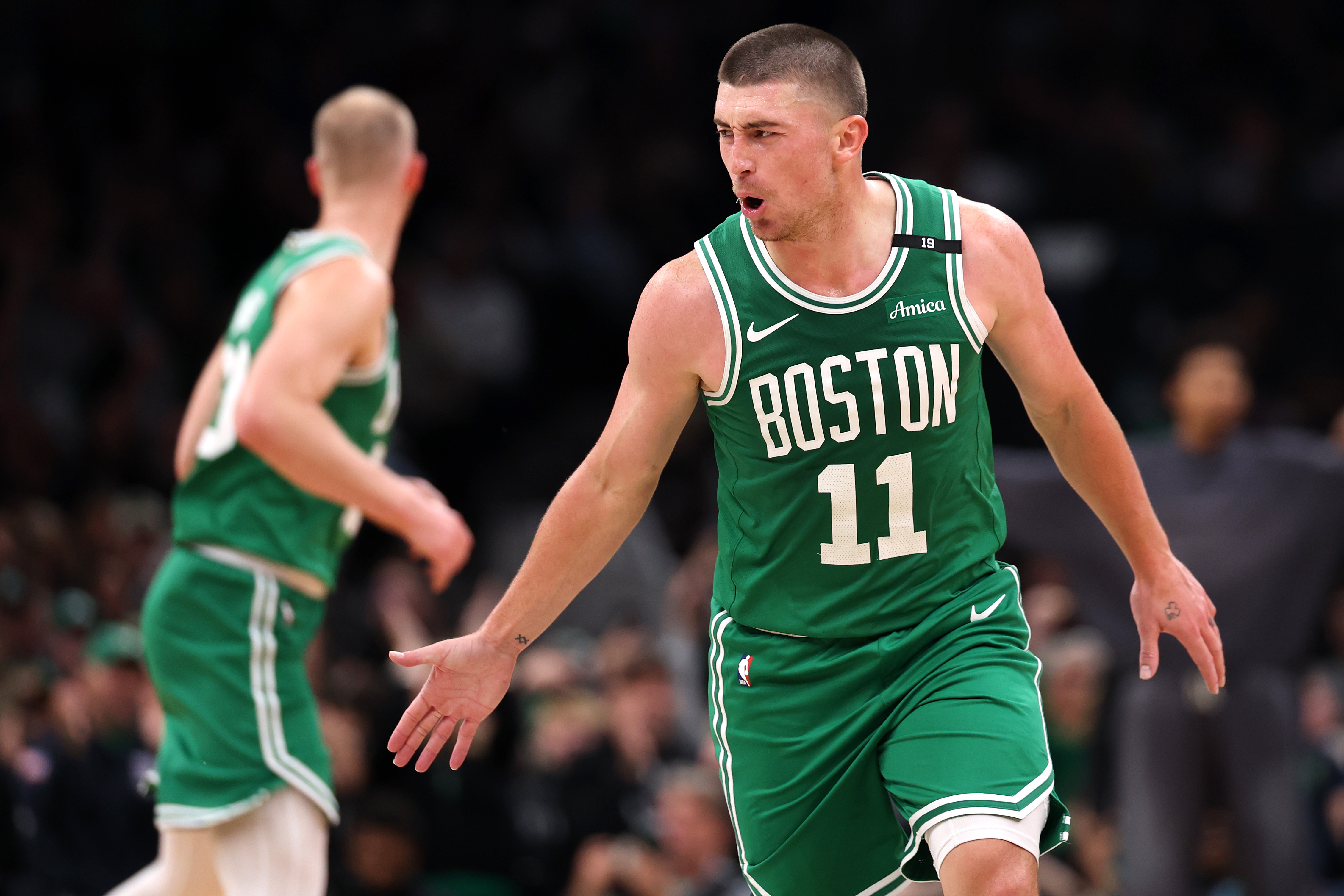 Payton Pritchard se botó: 20 puntos en 15 minutos y Boston ya ganaba por 29