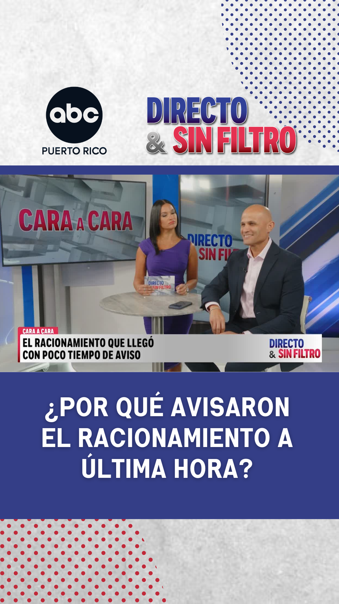 ¿Por qué avisaron el racionamiento a última hora?