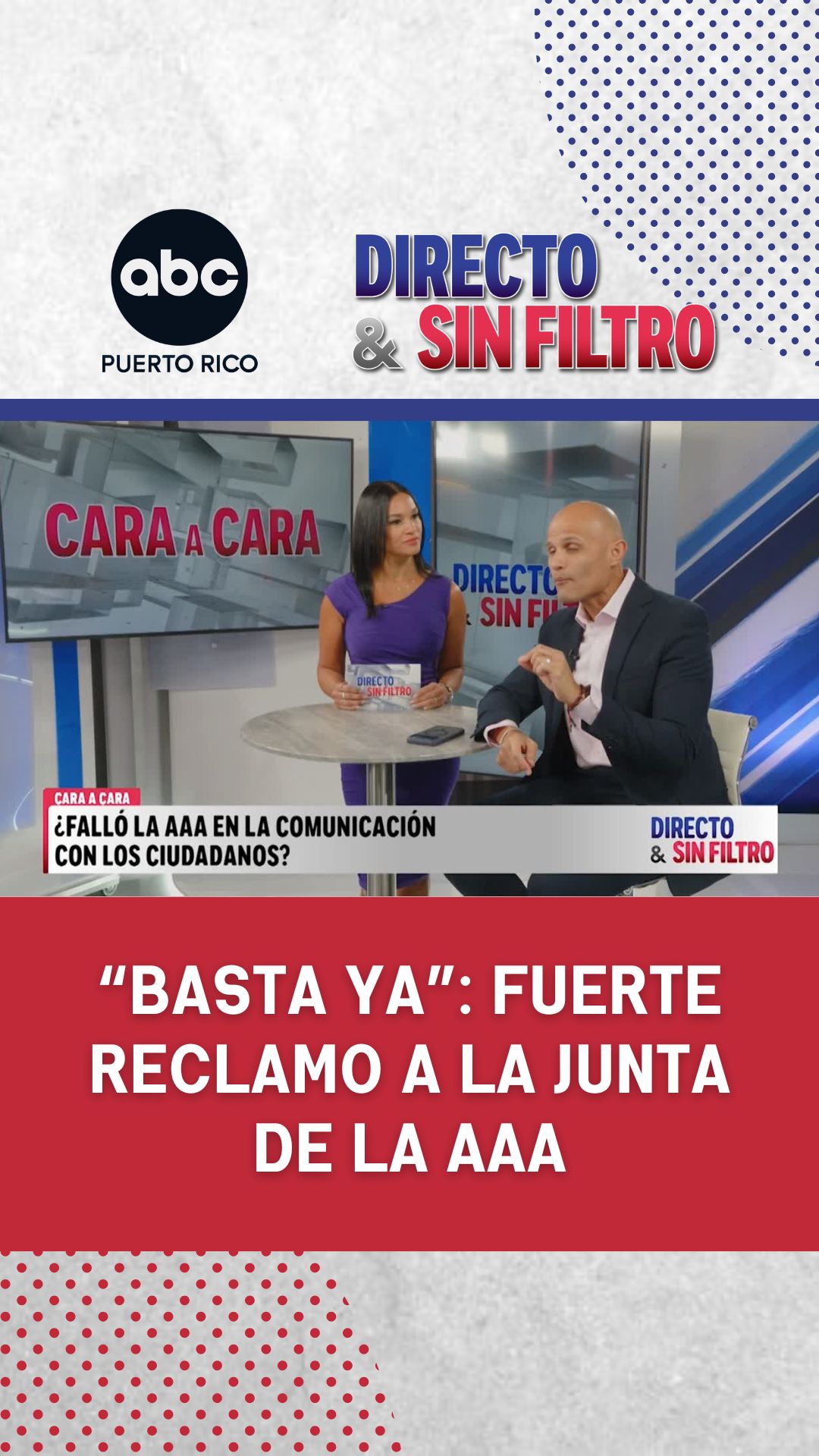 “Basta ya”: fuerte reclamo a la Junta de la AAA