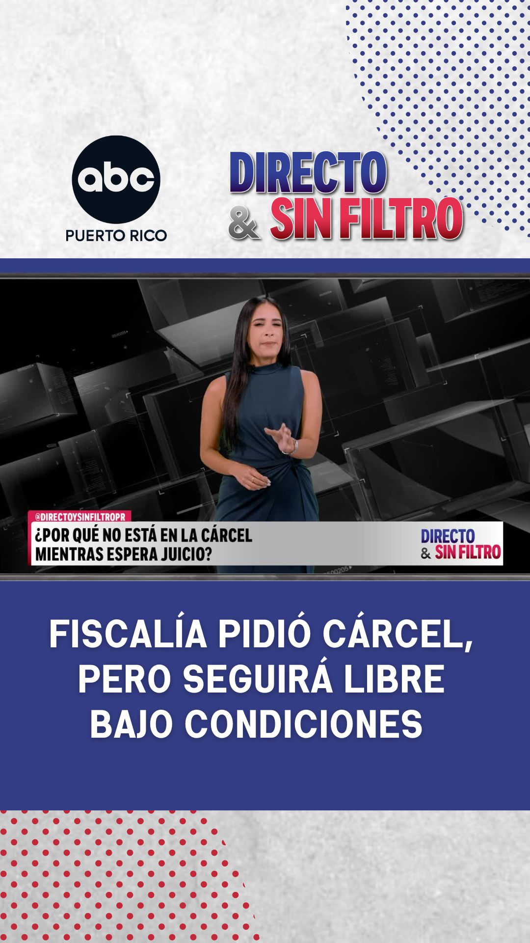 Fiscalía pidió cárcel, pero seguirá libre bajo condiciones