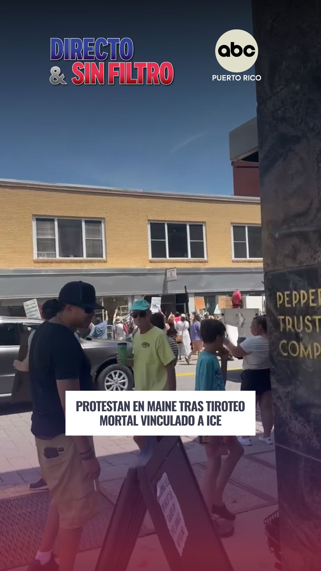 Protestan en Maine tras tiroteo mortal vinculado a ICE