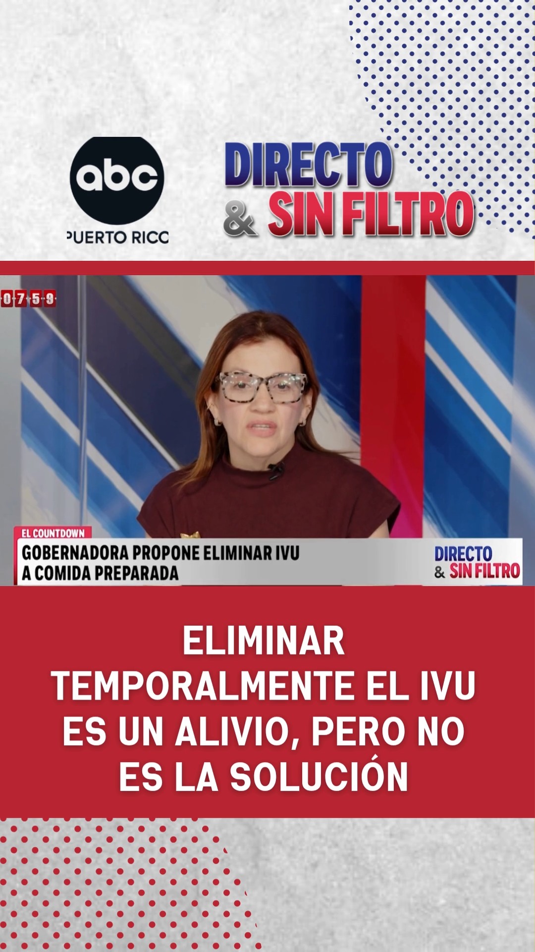 ASORE respalda eliminar temporalmente el IVU a alimentos preparados