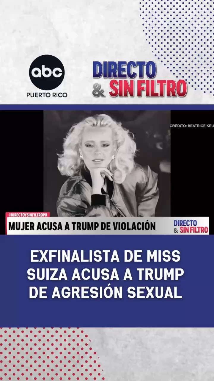 Beatrice Keul acusa a Donald Trump de agresión sexual en informe del Congreso