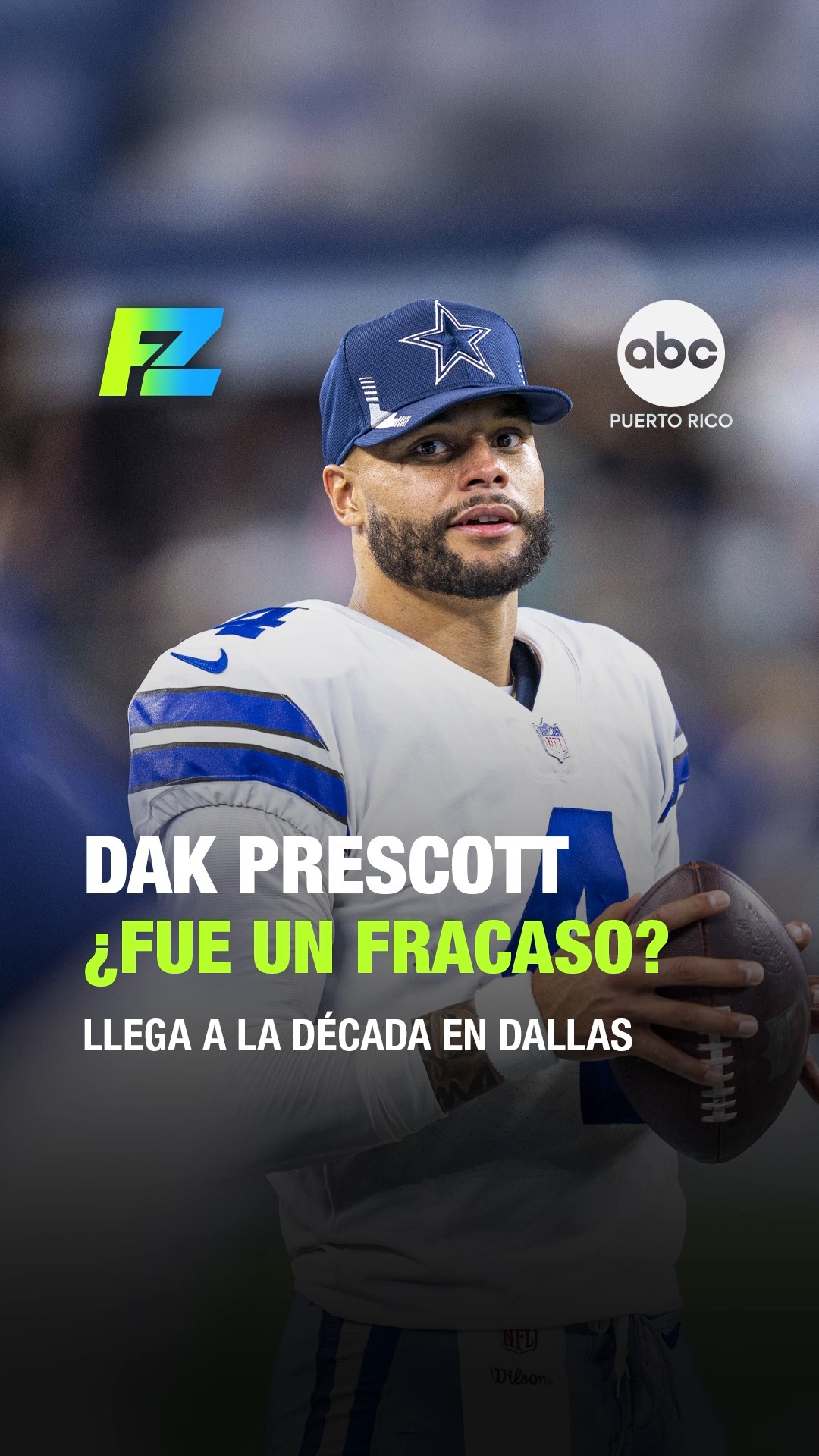 Una década de fracaso: Los 10 años de Dak Prescott con los Cowboys