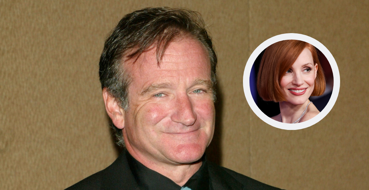 Robin Williams pagó su beca. Jessica Chastain nunca pudo agradecerle en persona