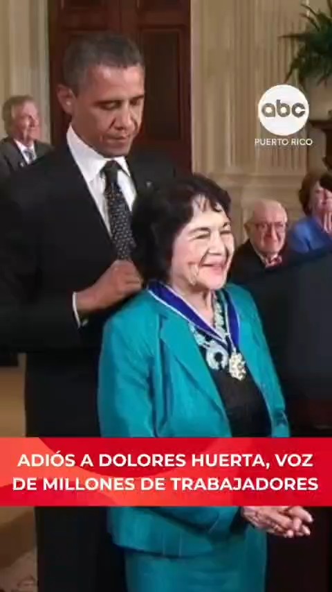 Muere Dolores Huerta a los 96 años: la mujer detrás del “Sí, se puede”